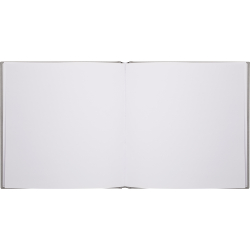 Gstebog, gr tekstilprg Guest Book