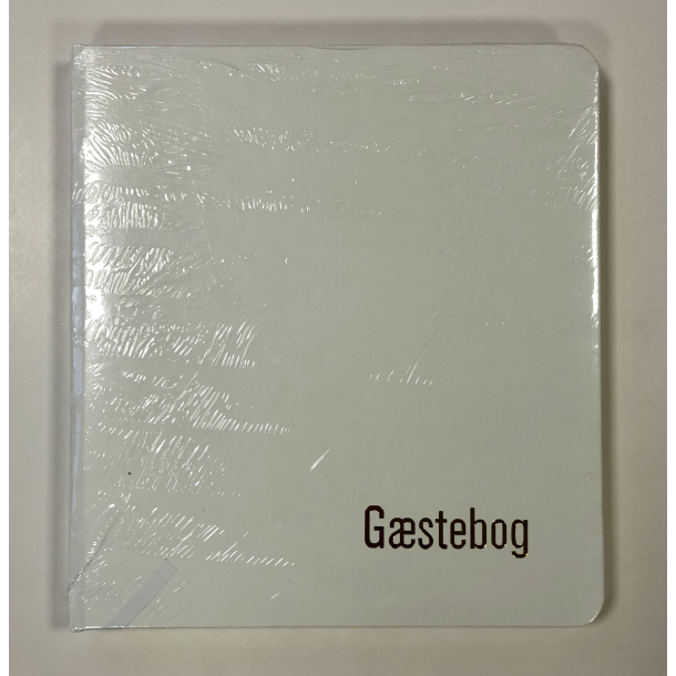 Gstebog, hvid