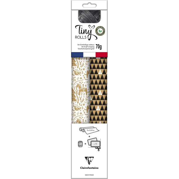 Gaveindpaknings st, white christmas