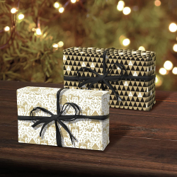 Gaveindpaknings st, white christmas