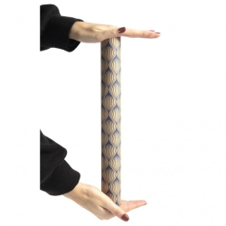 Gavepapir "tiny rolls" kraftpapir, bl