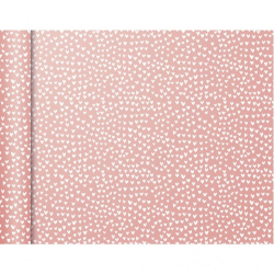 Gavepapir "tiny rolls" kraftpapir, blomster