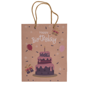 Gavepose, Happy Birthday, Lilla lagkage, lille