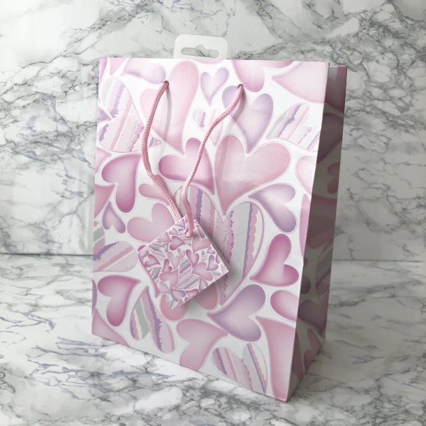 Gavepose, Lyserd med hjerter