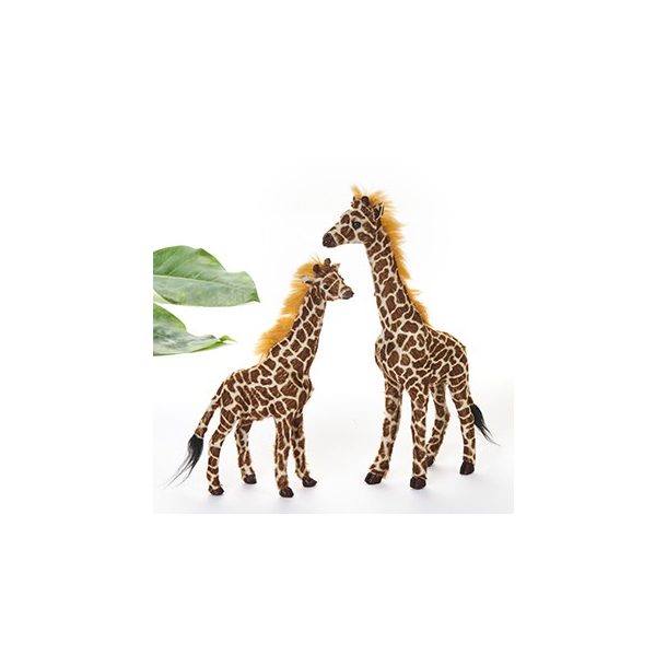 Giraf til dekoration, kunstpels