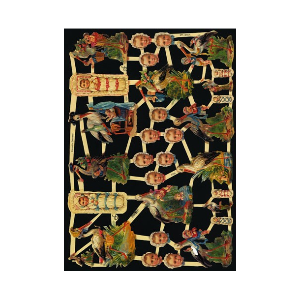 Glansbillede - babyer / 3-7230