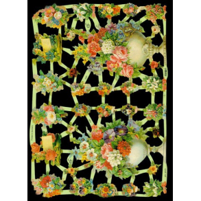 Glansbillede - Blomster / 3-7225