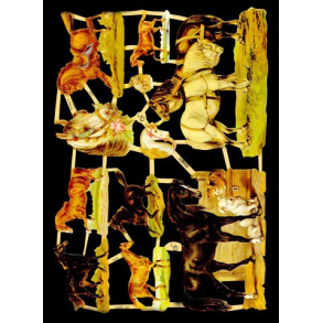 Glansbillede - hest / 3-7226