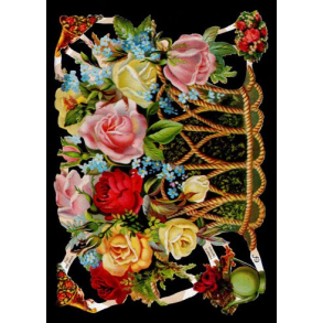 Glansbilleder blomster / 3-7181