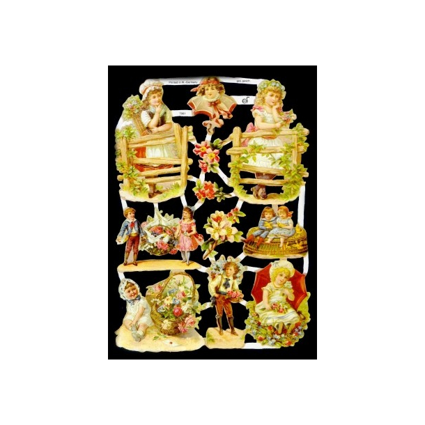 Glansbilleder brn / 3-7061