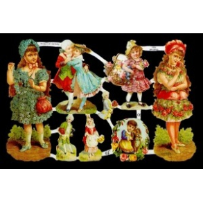 Glansbilleder brn / 3-7096