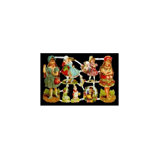 Glansbilleder brn / 3-7096