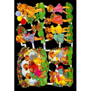 Glansbilleder brn / 3-7167