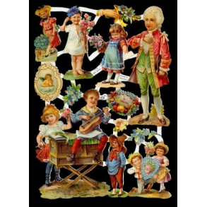 Glansbilleder brn / 3-7175