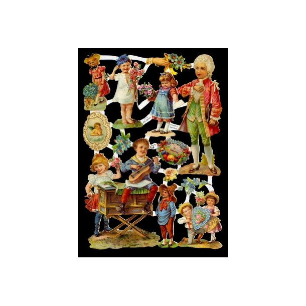 Glansbilleder brn / 3-7175