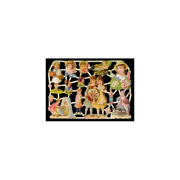 Glansbilleder brn / 3-7249