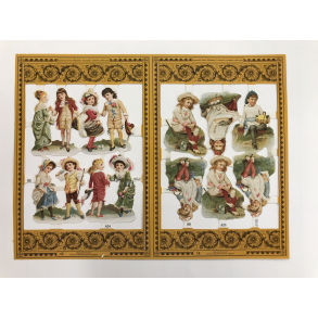 Glansbilleder brn A23-24