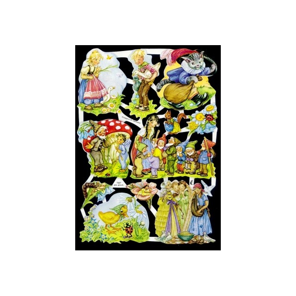 Glansbilleder eventyr / 3-7027