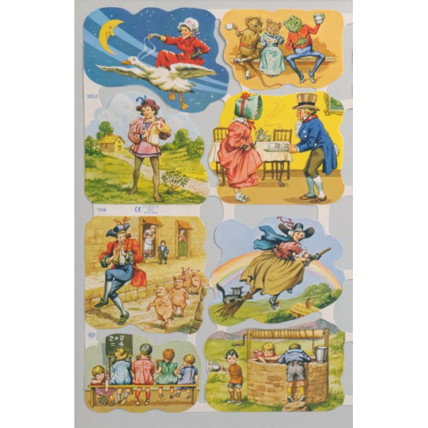 Glansbilleder fortllinger 1638