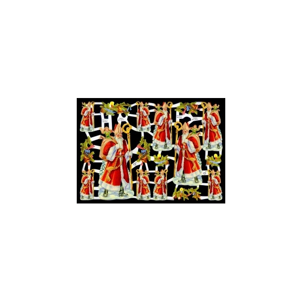 Glansbilleder julemotiv / 3-7208