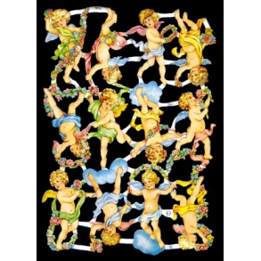 Glansbilleder sm engle / 3-7146