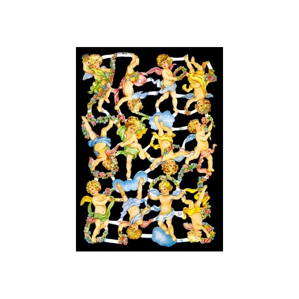 Glansbilleder sm engle / 3-7146