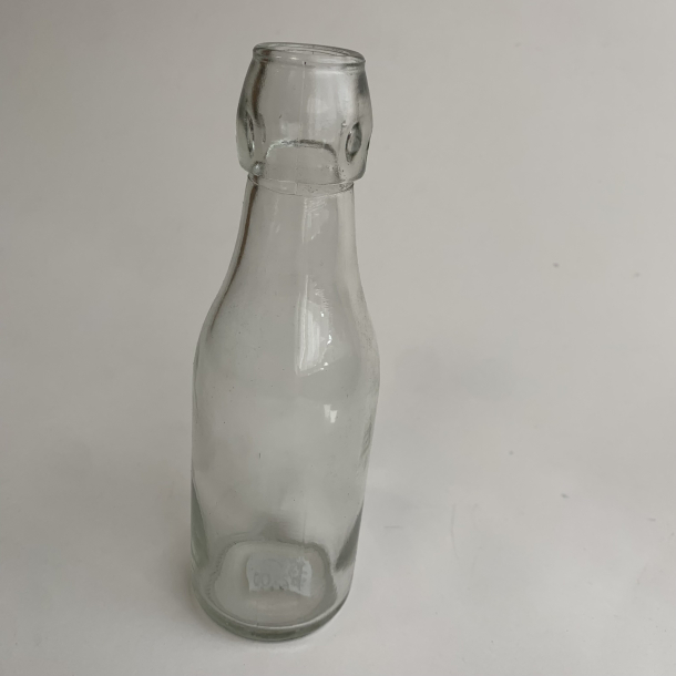 Glas flaske/vase klar