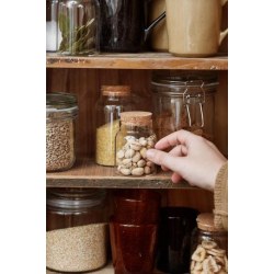 Glaskrukke med korklg, 210 ml