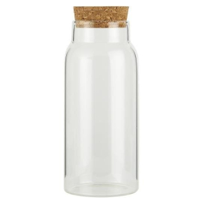 Glaskrukke med korklg, 330 ml