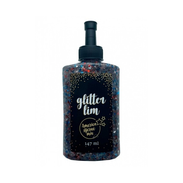 Glitterlim, 147 ml, Stjernemix, USA