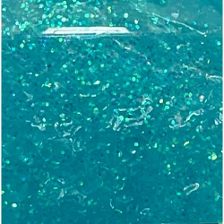 Glitterlim, fin glitter, 177 ml, Aqua