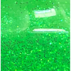 Glitterlim, fin glitter, 177 ml, Lysegrn