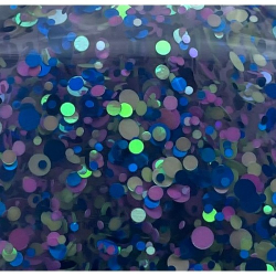 Glitterlim, grov glitter, 177 ml, Galaxy Lilla