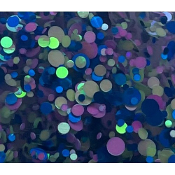 Glitterlim, grov glitter, 177 ml, Navy