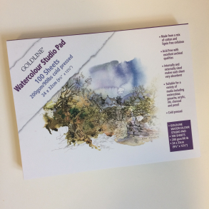 Goldline tegneblok til vandfarve