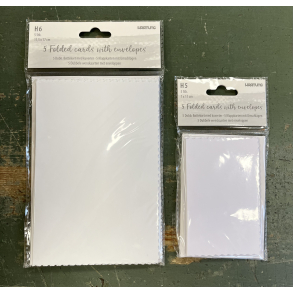 Gr det selv kort - 5 stk., store