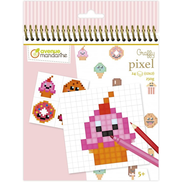 Graffy pixel, lyserd