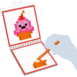 Graffy pixel, lyserd