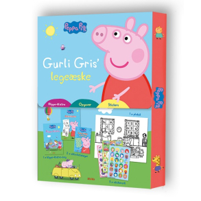 Gurli Gris' legeske (klippe-klistre, tegn og mal, stickers)
