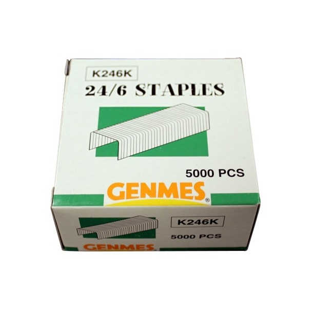 Hfteklamme 24/6, 5000 stk. 