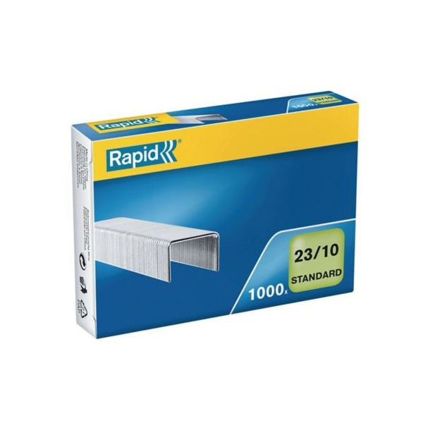 Hfteklammer 23/10, 1000 stk.