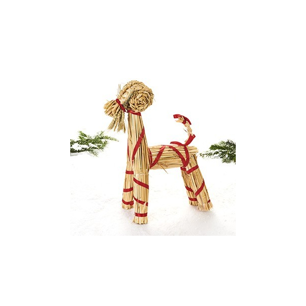 Halmbuk m/bnd, naturfarvet &ndash; 50CM