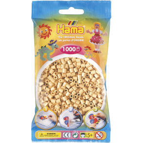 Hama MIDI perler, 1000 stk., beige