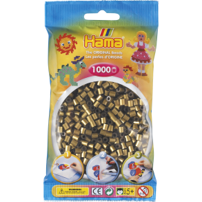 Hama MIDI perler, 1000 stk., bronze