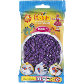 Hama MIDI perler, 1000 stk., lilla