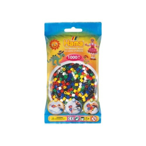 Hama MIDI perler, 1000 stk., Mix 66