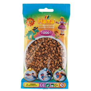 Hama MIDI perler, 1000 stk., nougat