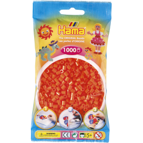Hama MIDI perler, 1000 stk., orange