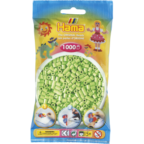 Hama MIDI perler, 1000 stk., pastel grn