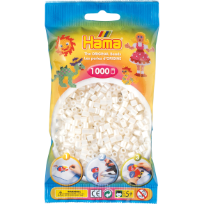 Hama MIDI perler, 1000 stk., perlemor